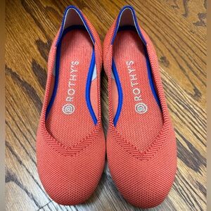 Rothy's persimmon Marine flat